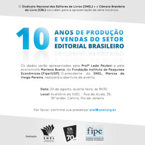 Convite 10 anos de Pesquisa Fipe