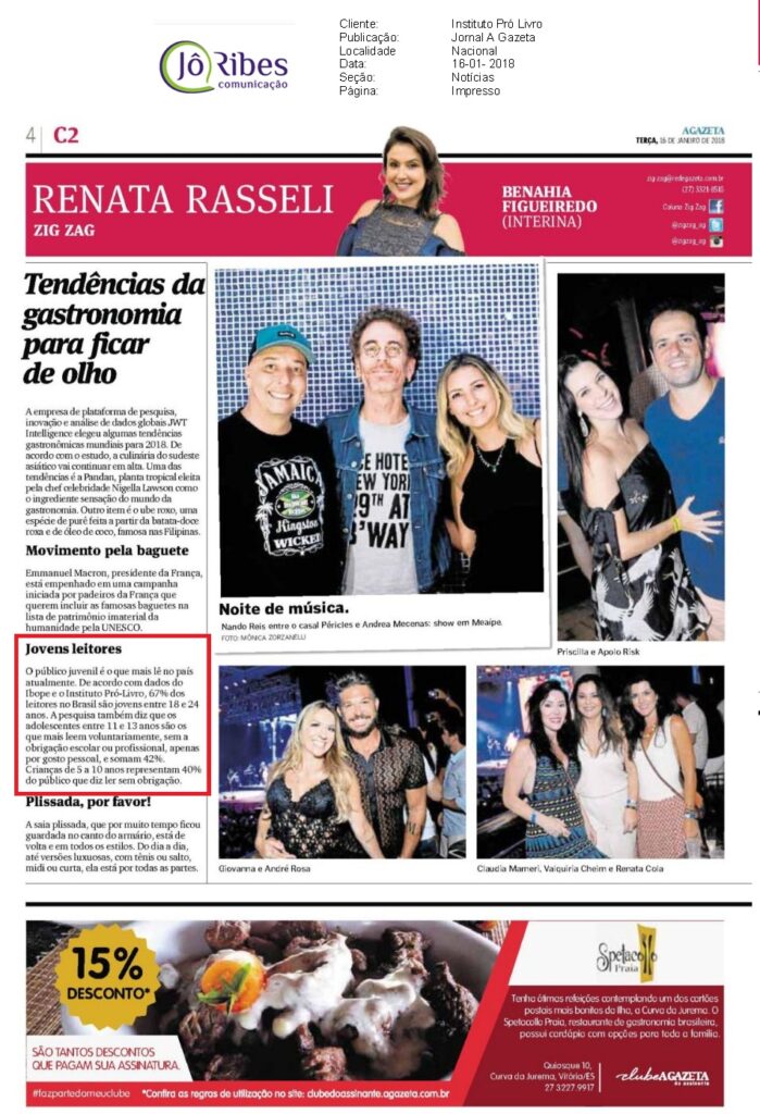 Jornal A Gazeta 16-01-2018