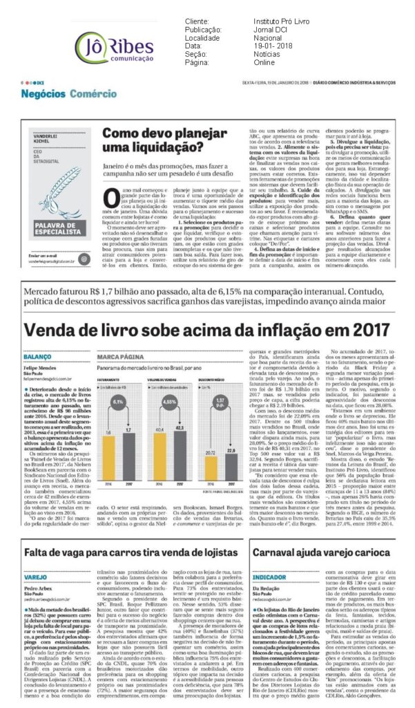 Jornal DCI - 19-01-2018