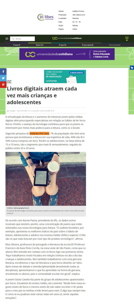 Site Catraca Livre - 04 - 01 - 2018 1