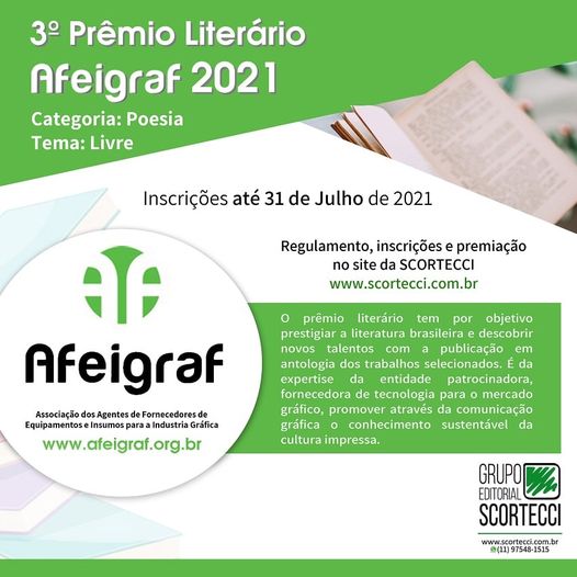 3º Prêmio Literário AFEIGRAF 2021