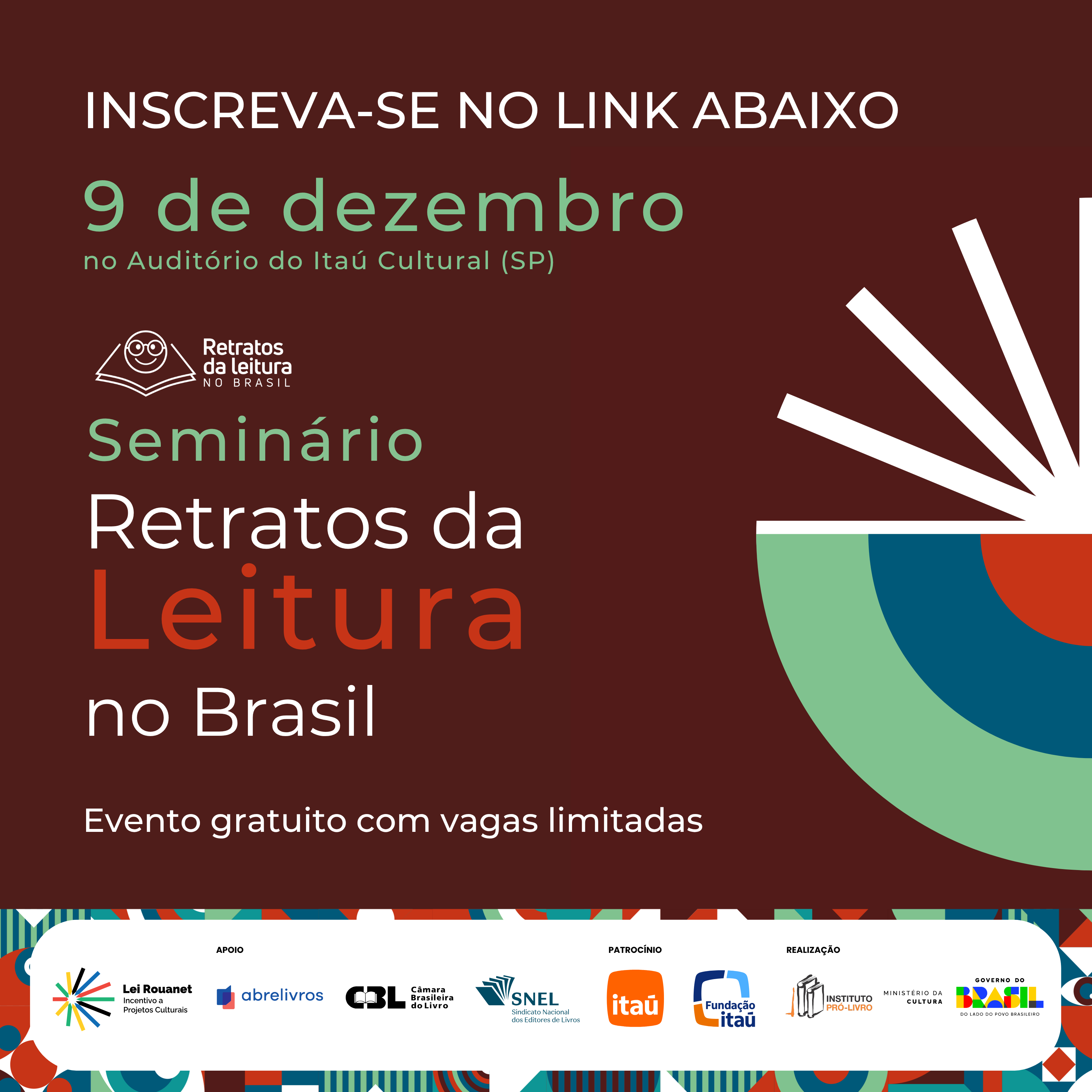 Seminário Retratos da Leitura no Brasil