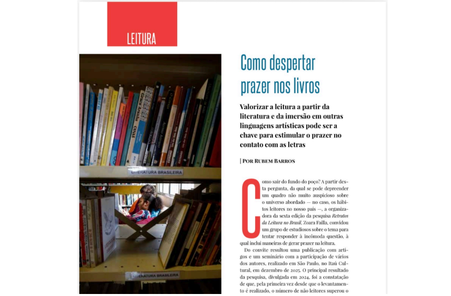 Seminário Retratos da Leitura inspira reflexões sobre como despertar o prazer pelos livros